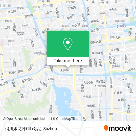 俏川娘龙虾(世茂店) map