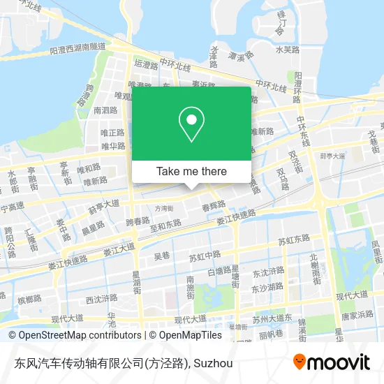 东风汽车传动轴有限公司(方泾路) map