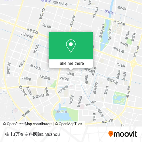 街电(万春专科医院) map