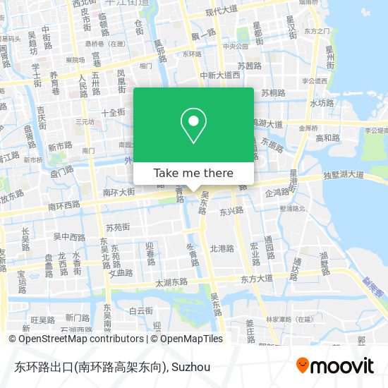 东环路出口(南环路高架东向) map
