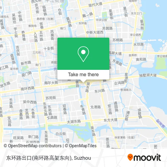 东环路出口(南环路高架东向) map