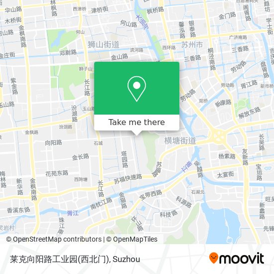 莱克向阳路工业园(西北门) map