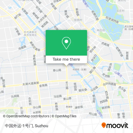 中国外运-1号门 map