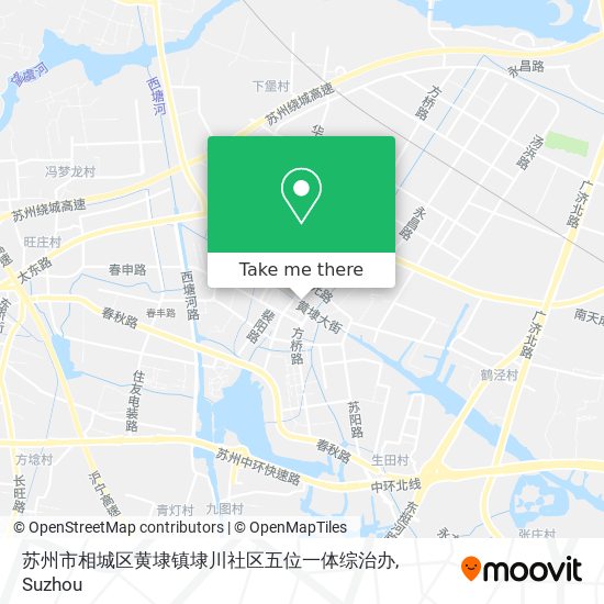 苏州市相城区黄埭镇埭川社区五位一体综治办 map