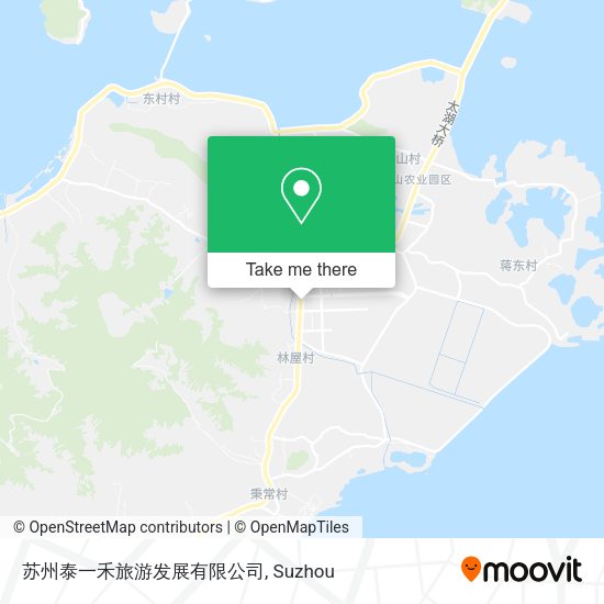 苏州泰一禾旅游发展有限公司 map