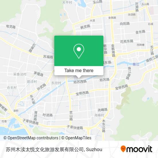 苏州木渎太悦文化旅游发展有限公司 map