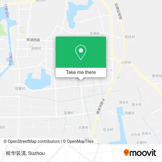 根华装潢 map