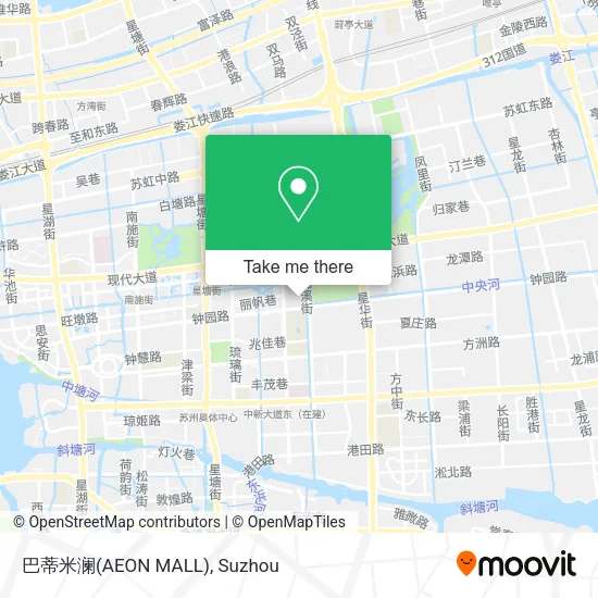 巴蒂米澜(AEON MALL) map
