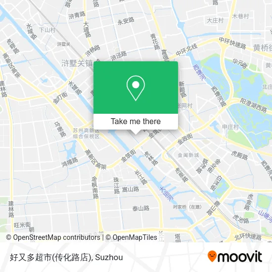 好又多超市(传化路店) map