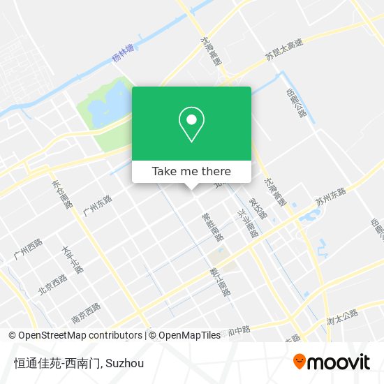 恒通佳苑-西南门 map