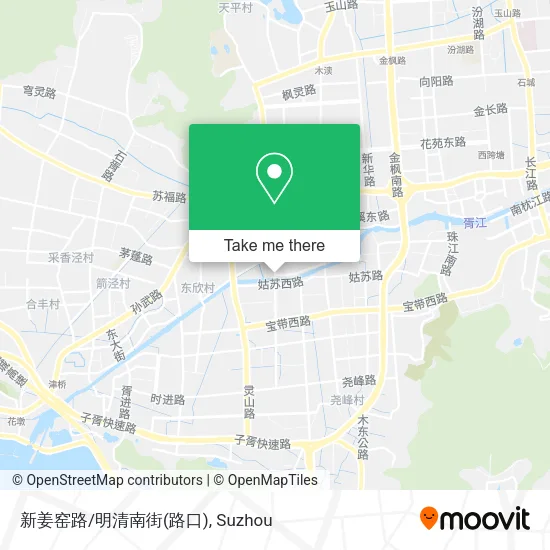 新姜窑路/明清南街(路口) map