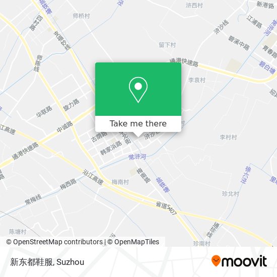 新东都鞋服 map