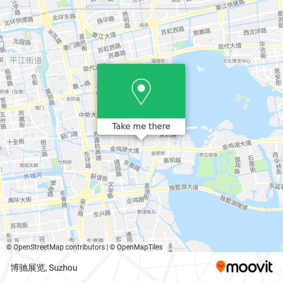 博驰展览 map