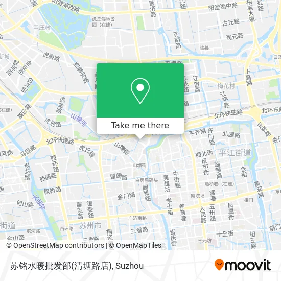 苏铭水暖批发部(清塘路店) map