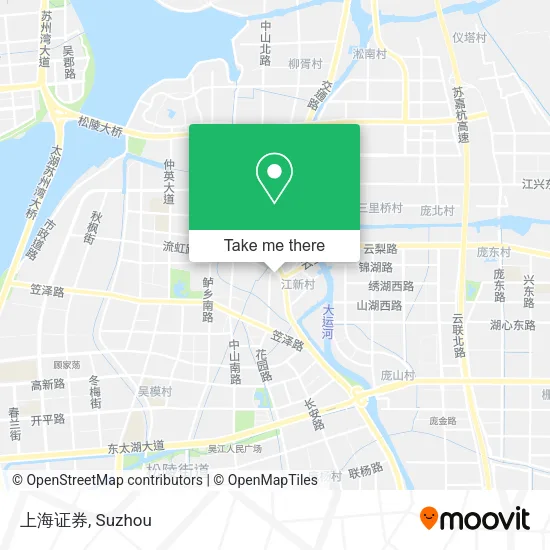 上海证券 map