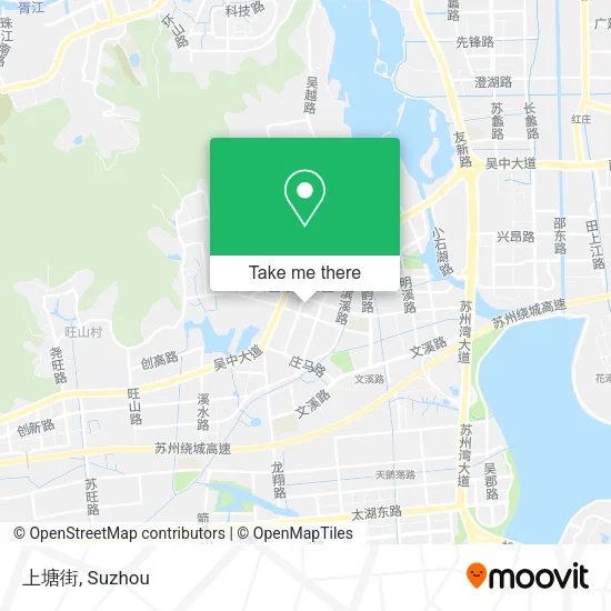 上塘街 map