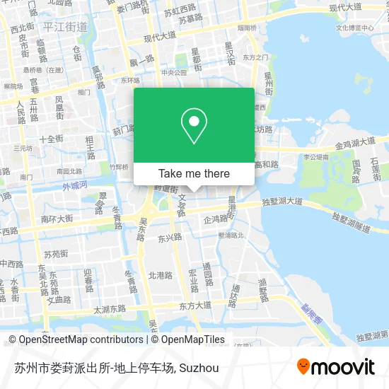 苏州市娄葑派出所-地上停车场 map