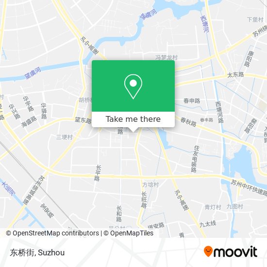 东桥街 map
