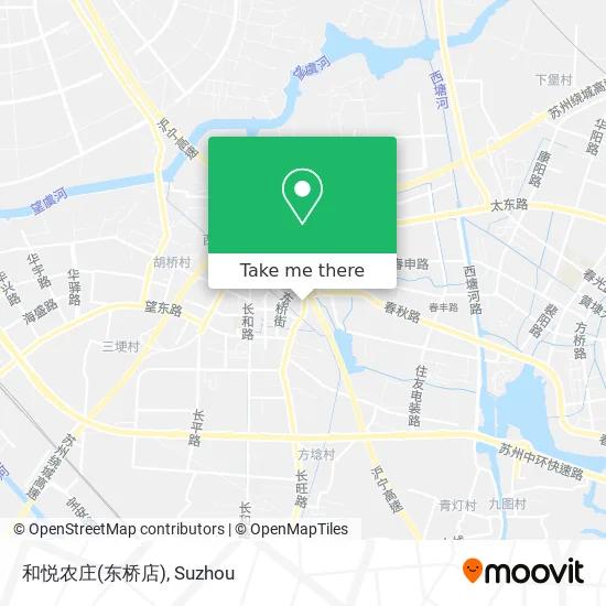 和悦农庄(东桥店) map