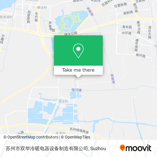 苏州市双华冷暖电器设备制造有限公司 map