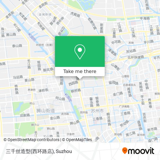 三千丝造型(西环路店) map