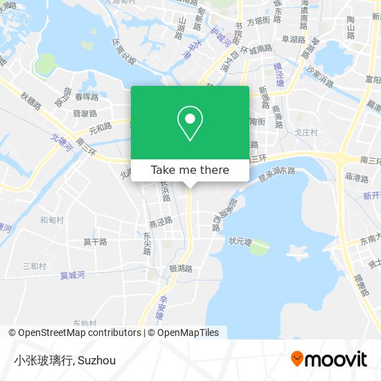 小张玻璃行 map