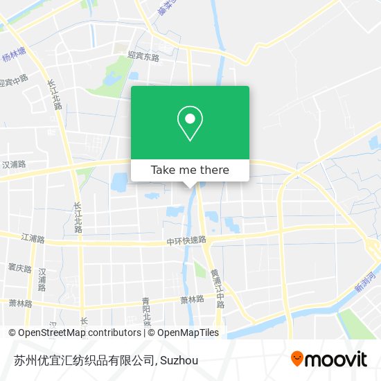 苏州优宜汇纺织品有限公司 map