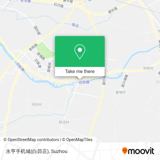 永亨手机城(白茆店) map