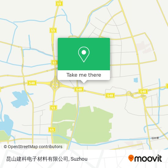 昆山建科电子材料有限公司 map