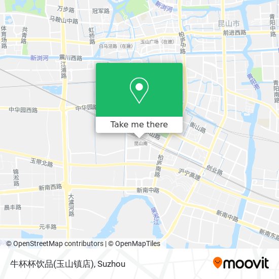 牛杯杯饮品(玉山镇店) map