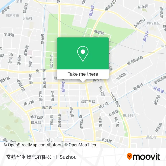常熟华润燃气有限公司 map