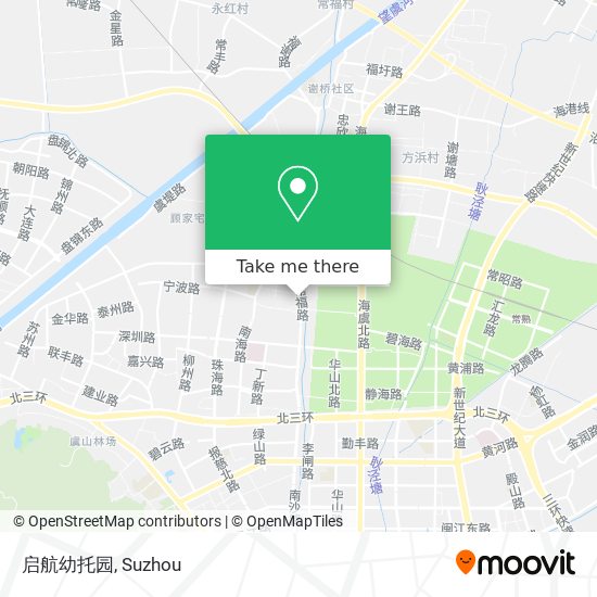 启航幼托园 map