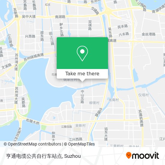 亨通电缆公共自行车站点 map