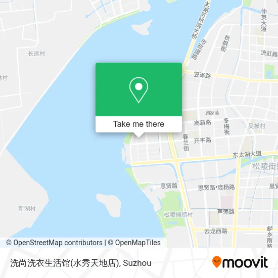 洗尚洗衣生活馆(水秀天地店) map