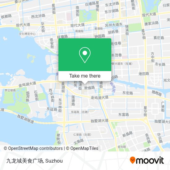 九龙城美食广场 map