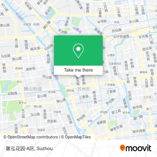 馨泓花园-A区 map