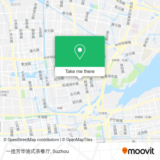 一揽芳华港式茶餐厅 map