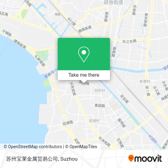 苏州宝莱金属贸易公司 map