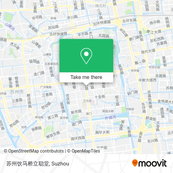苏州饮马桥立聪堂 map