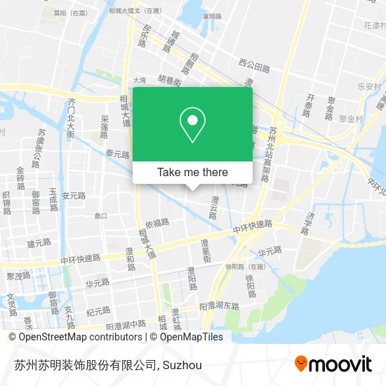苏州苏明装饰股份有限公司 map