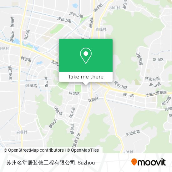 苏州名堂居装饰工程有限公司 map