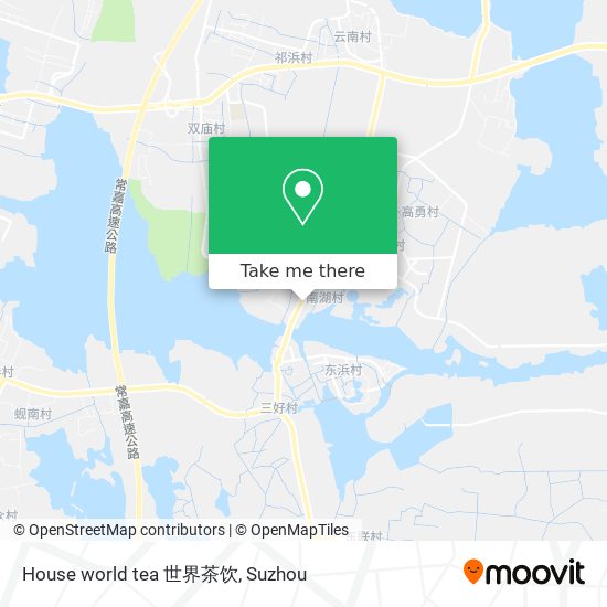 House world tea 世界茶饮 map