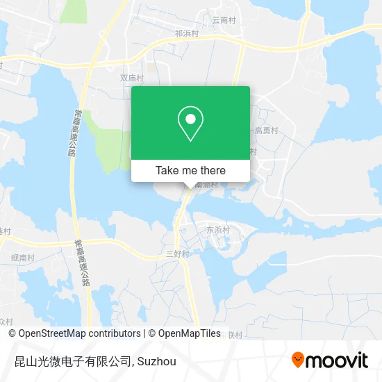 昆山光微电子有限公司 map