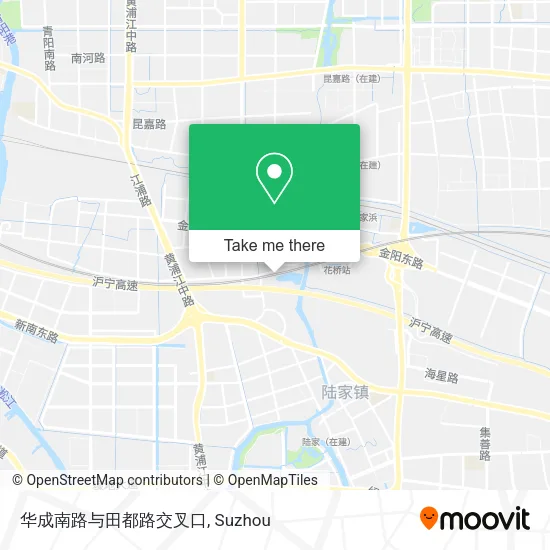 华成南路与田都路交叉口 map