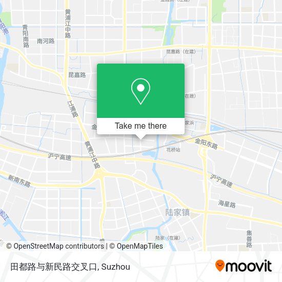 田都路与新民路交叉口 map