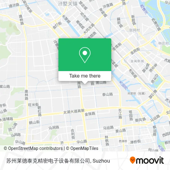 苏州莱德泰克精密电子设备有限公司 map