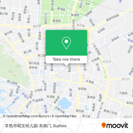 常熟市昭文幼儿园-东南门 map