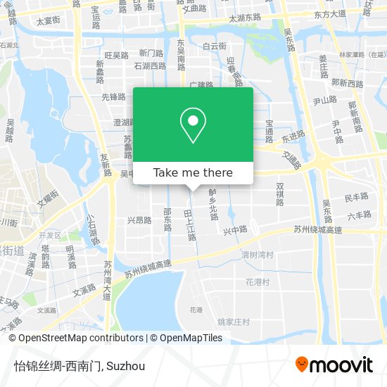 怡锦丝绸-西南门 map