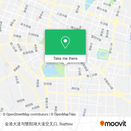 金港大道与暨阳湖大道交叉口 map