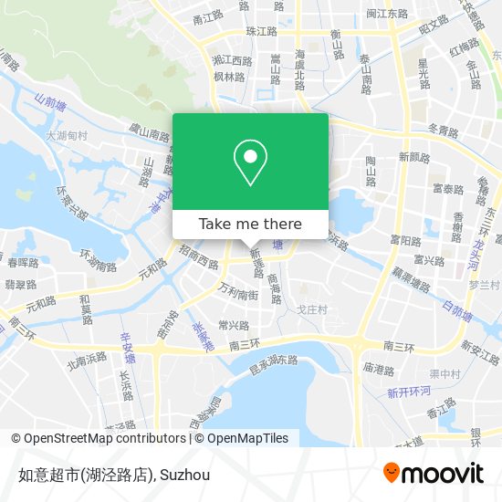 如意超市(湖泾路店) map